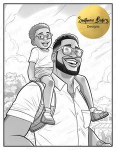 Best Dad Ever! Coloring Book
