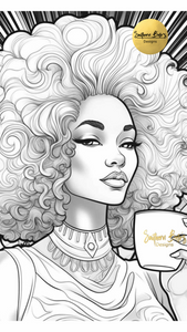 Coffee Talk Coloring Book