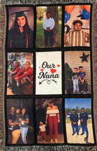 Load image into Gallery viewer, Photo Blanket/Throw (Upload Your Photo)