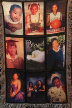 Load image into Gallery viewer, Photo Blanket/Throw (Upload Your Photo)